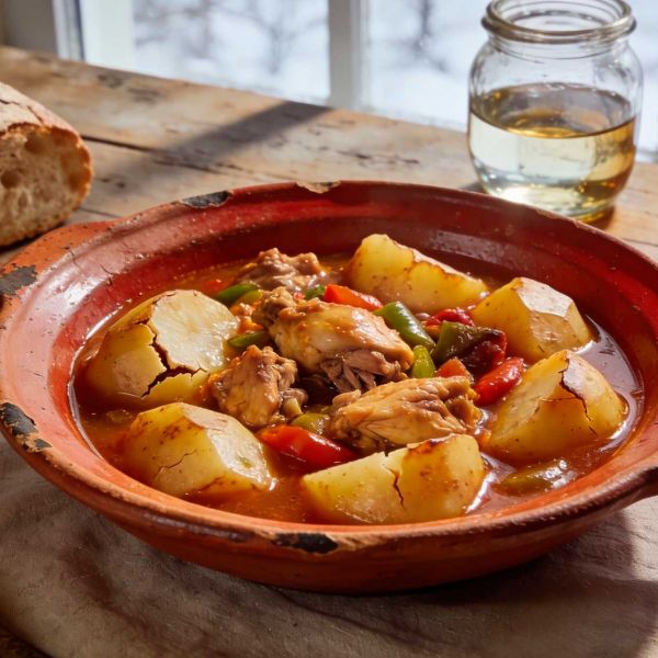 Patatas guisadas de la abuela